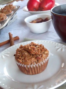 Spiced Pear Crumb Muffins - Cook It Up Paleo