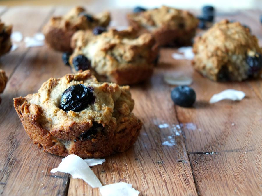 AIP Blueberry Muffins - grain-free, egg-free, nut-free, seed-free, made with real food! | Cook It Up Paleo