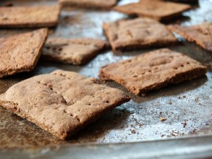 Paleo Graham Crackers - nut free | Cook It Up Paleo