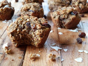 Paleo "Bran" Muffins (nut-free, vegan) | Cook It Up Paleo