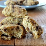 Chocolate Chip Scones (paleo, nut-free, low-carb) | Cook It Up Paleo