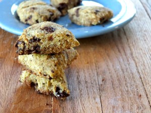 Chocolate Chip Scones (paleo, nut-free, low-carb) | Cook It Up Paleo