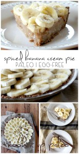 Spiced Banana Cream Pie | Cook It Up Paleo