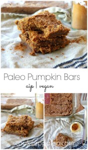 Paleo Pumpkin Bars (AIP, Vegan) | Cook It Up Paleo