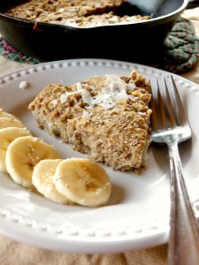 Banana Chia Seed Paleo Breakfast Cake (nut-free, 21DSD-compliant)