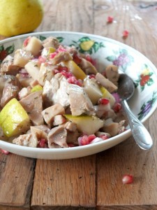 Pomegranate Chicken Salad | Cook It Up Paleo