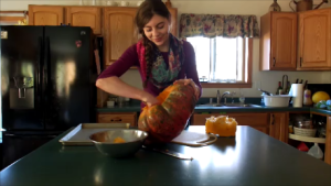 How to Cook a Pumpkin {video} | Cook It Up Paleo