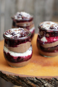 Chocolate Berry Parfaits - guest post from Jessi's Kitchen | Cook It Up Paleo