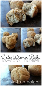 Paleo Low Carb Rolls | Cook It Up Paleo