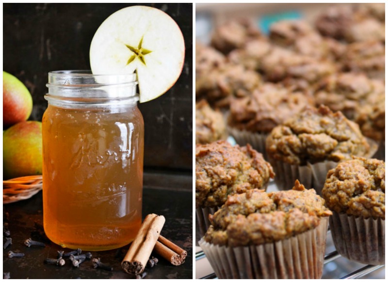 Real Food Friday #113 - Pumpkin Muffins and Apple Kombucha