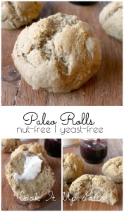 Paleo Rolls 2.0 (Nut-free, Yeast-free, Coconut-free)