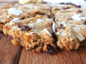 Sweet Potato Raisin AIP Scones | Cook It Up Paleo