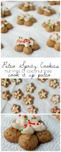 Paleo Spritz Cookies | Cook It Up Paleo