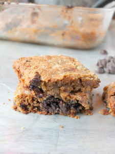 Blondies {Vegan & Paleo}