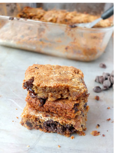 Blondies {Vegan & Paleo}