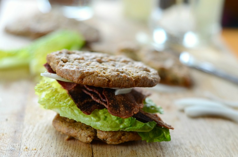 Paleo Sandwich Thins (nut-free, egg-free, vegan)