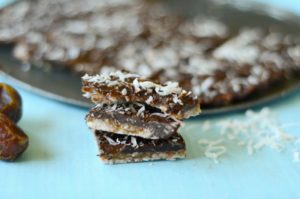 Paleo Chocolate Coconut Slice