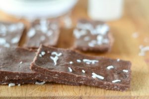 Paleo Chocolate Protein Bars - nut-free