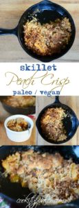 Paleo Skillet Peach Crisp