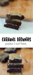 Paleo Caramel Brownies