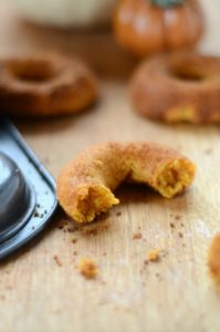 Paleo Pumpkin Doughnuts (egg-free)