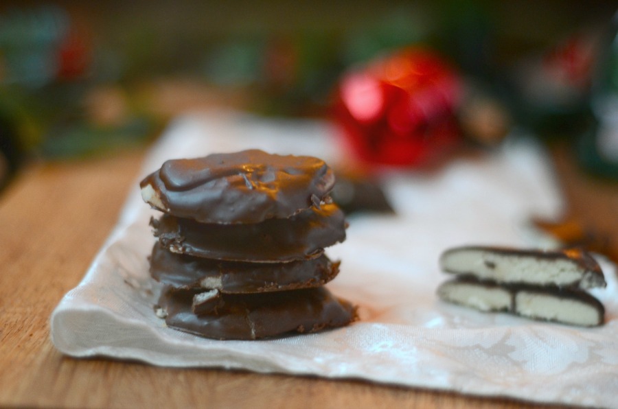 Paleo Peppermint Patties with Collagen Protein